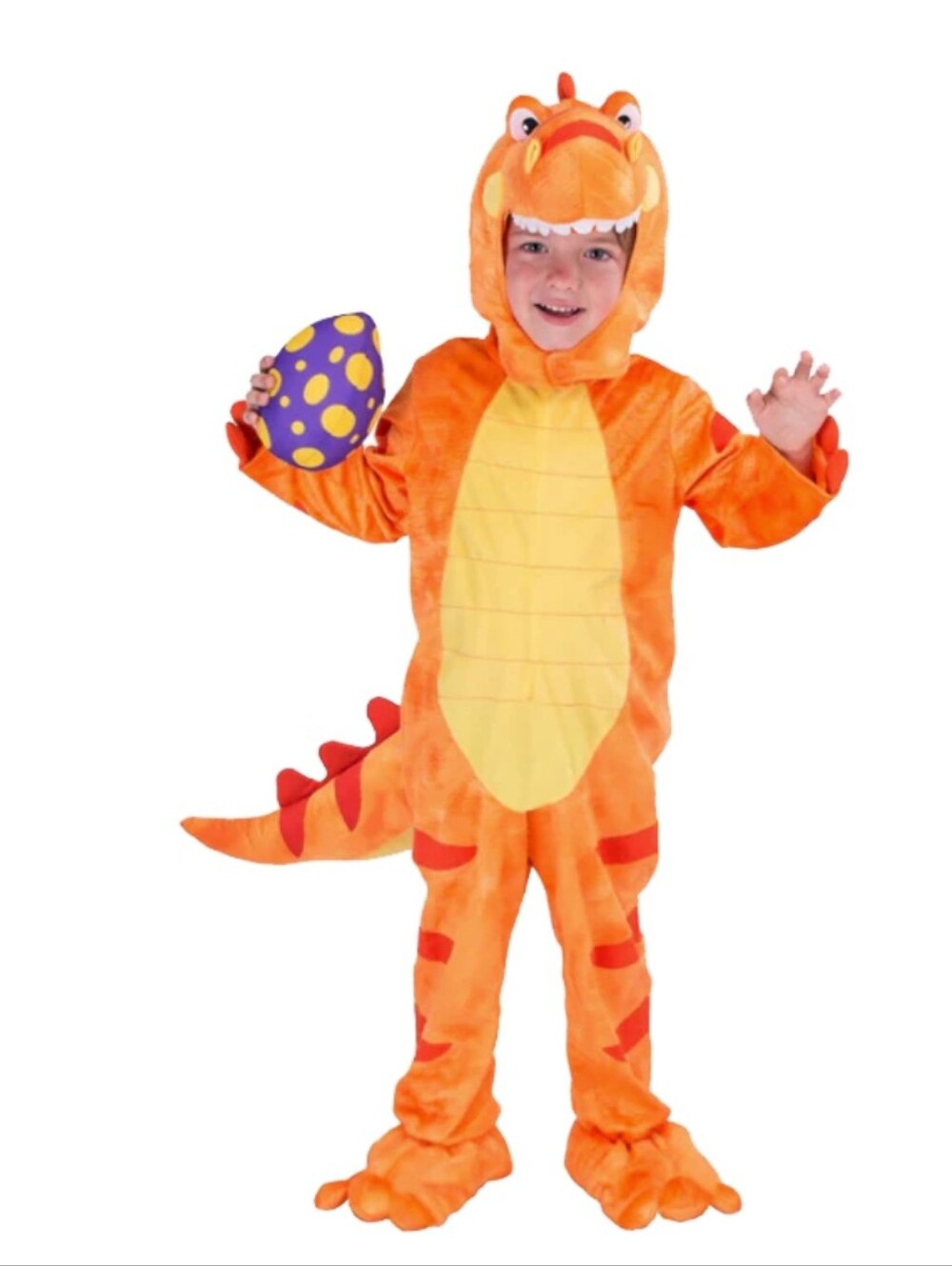 Kids Unisex T-Rex Dinosaur Child Costume Small 5-7 Years